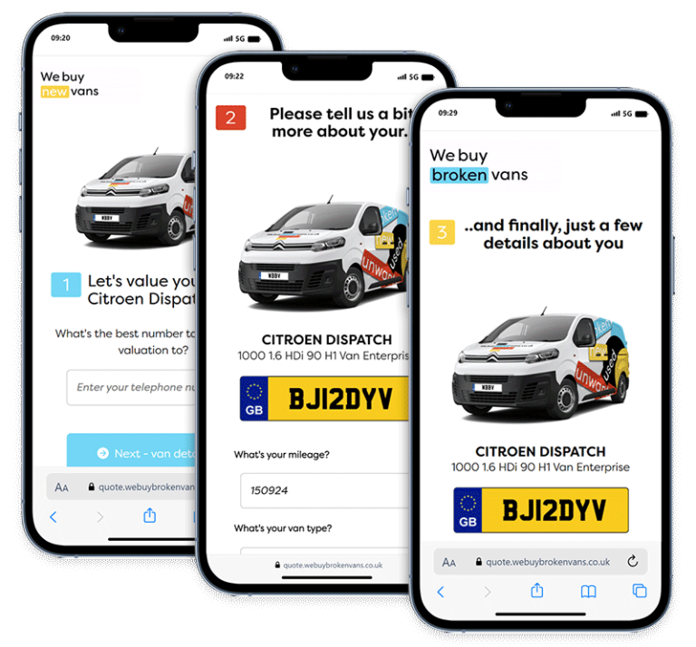 we buy any van