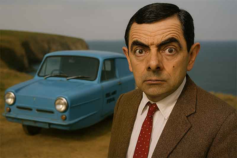 MR BEANS bluevan