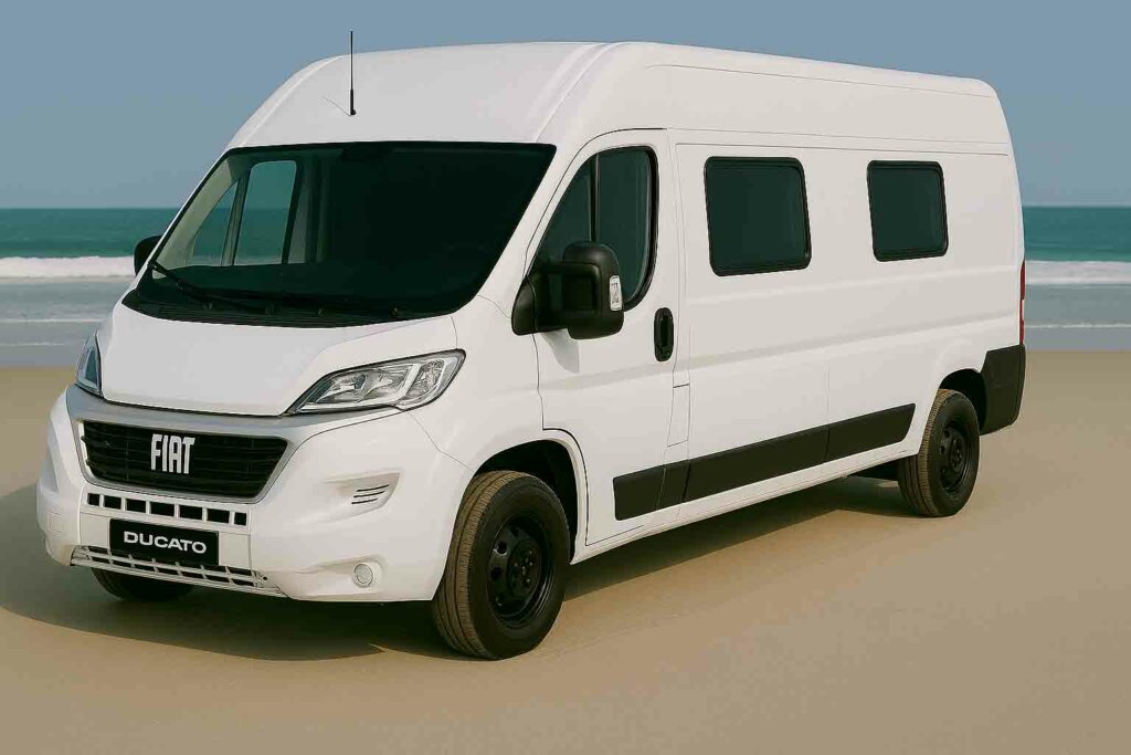 The Fiat Ducato 2025 model campervan