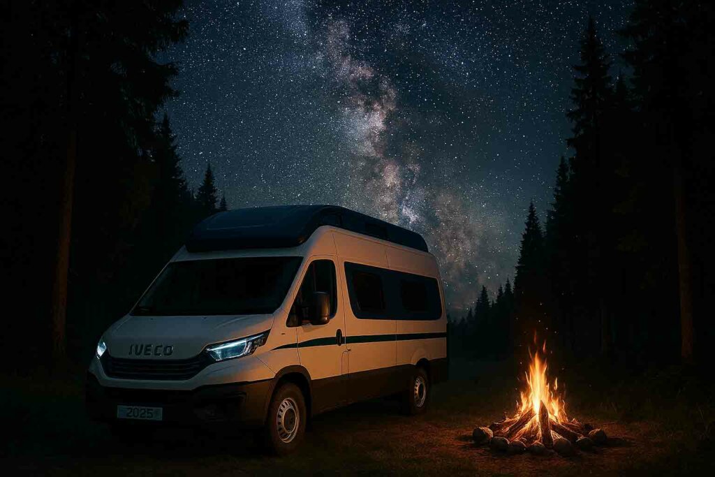 The Iveco Daily 2025 model campervan
