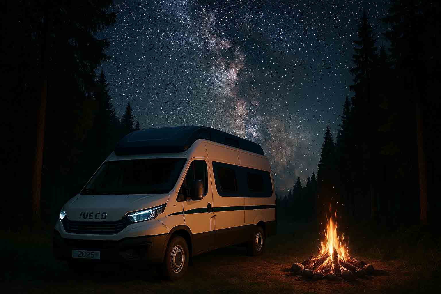 The Iveco Daily 2025 model campervan