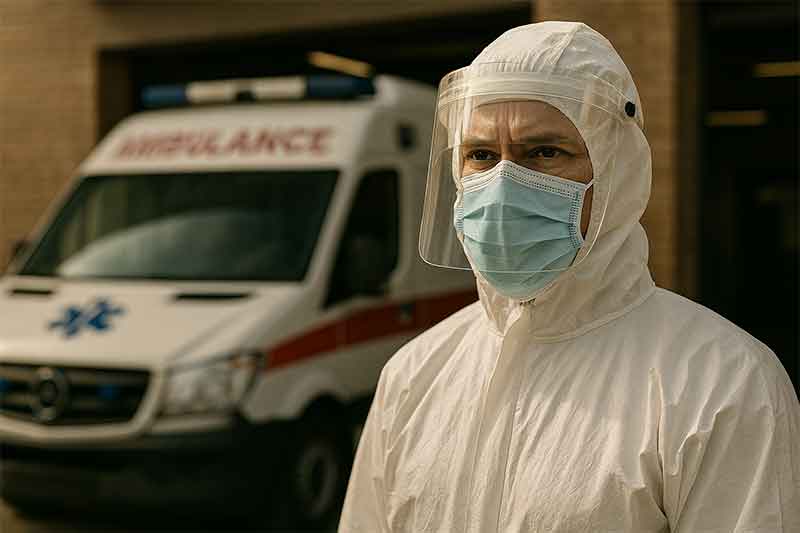 ambulance in the pandemic
