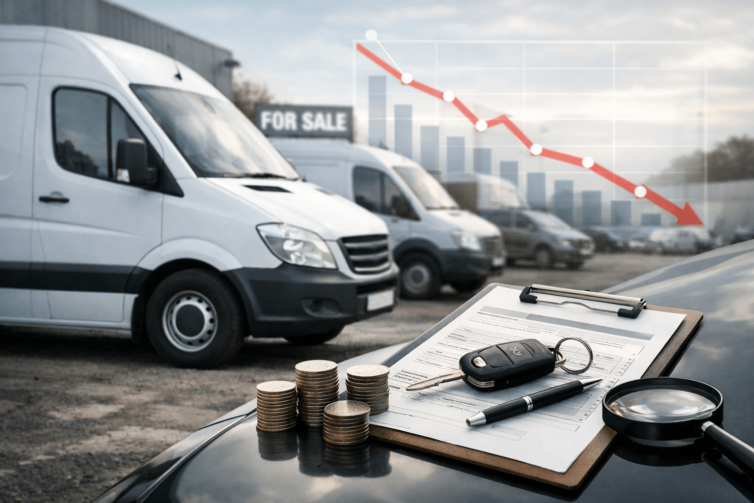 How Van Age and Mileage Affect Your Sale Price in the UK