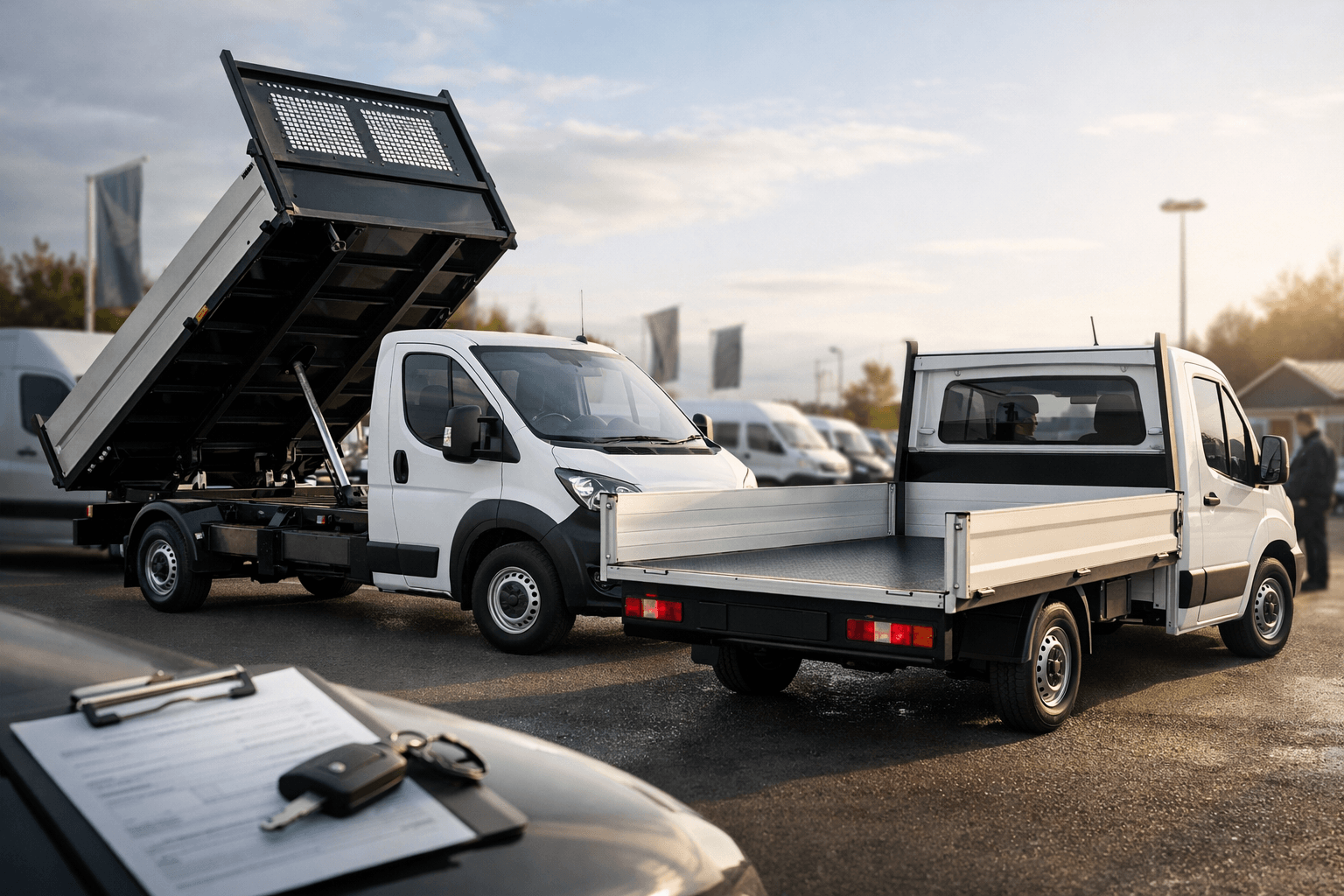 How to Sell a Tipper or Dropside Van in the UK