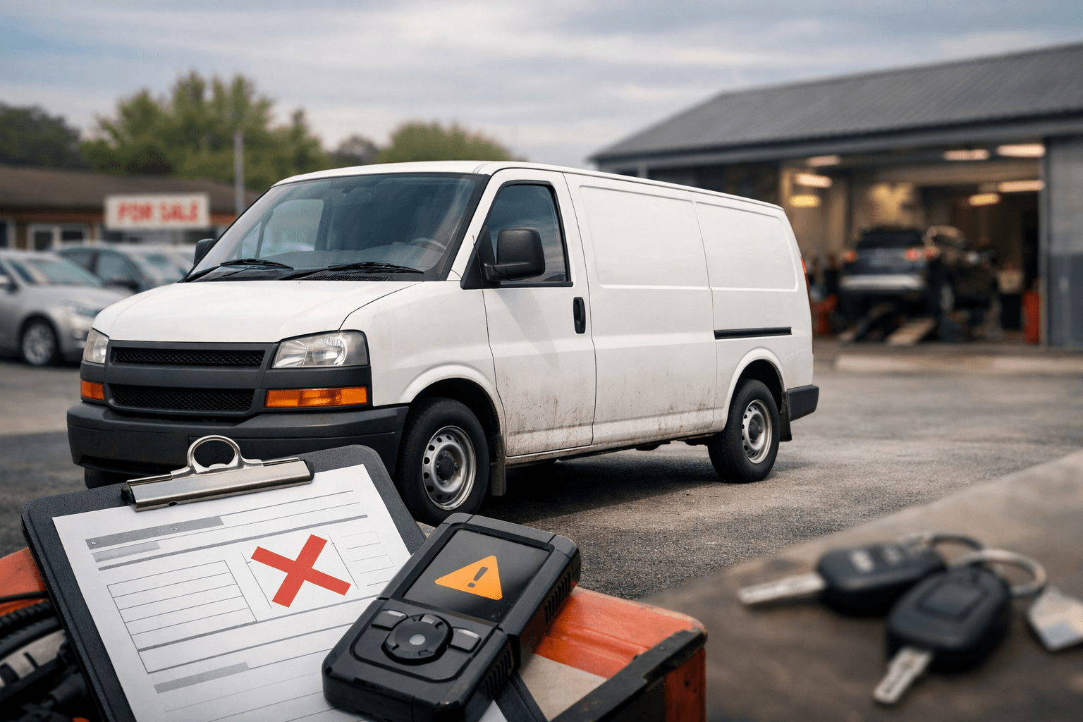 How to Sell a Van With No MOT in the UK